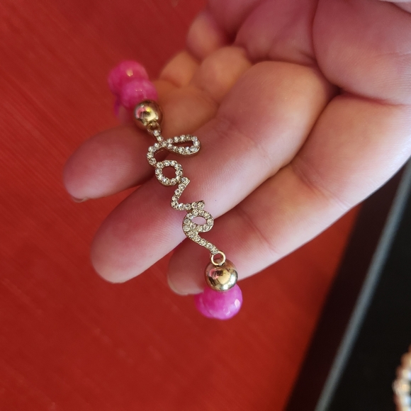 3 Bracelets - Pearls and Crystals - Pinkish - Picture 12 of 16